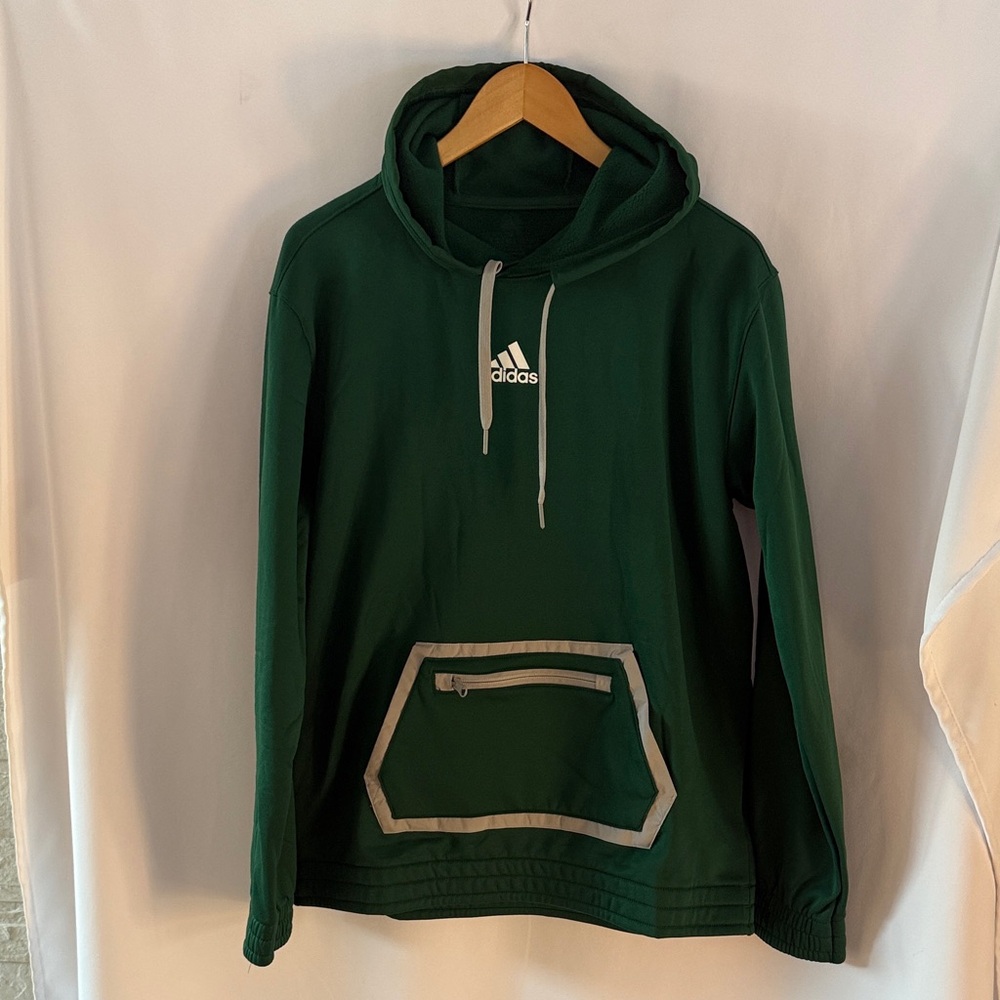 NWT Adidas green hoodie men - Size M